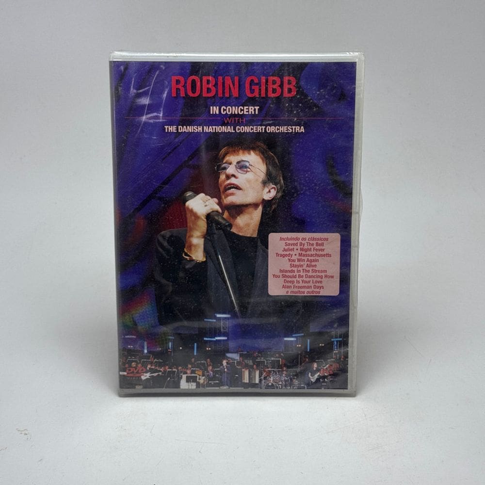 Dvd Robin Gibb - With The Danish Concert Orchestra