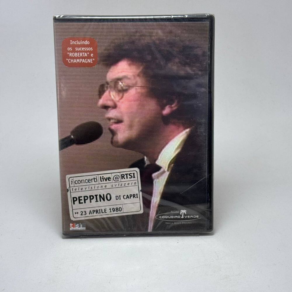 Dvd Peppino Di Capri - Concerti Live 1980
