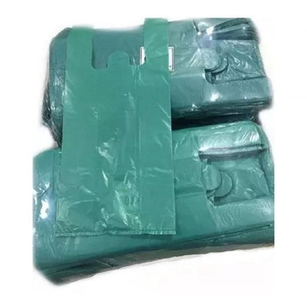 Sacolas Plasticas Reciclada Recuperada Reforçadas 35x45 1kg