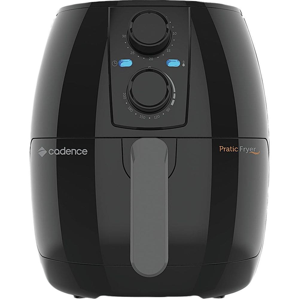 Fritadeira Air Fryer 3 Litros Cadence Pratic Fryer FRT515 Preta 127V