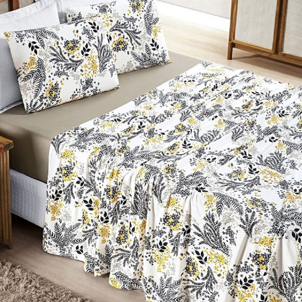 Jogo lençol Solteiro Malha Milly 3 pçs Bloss