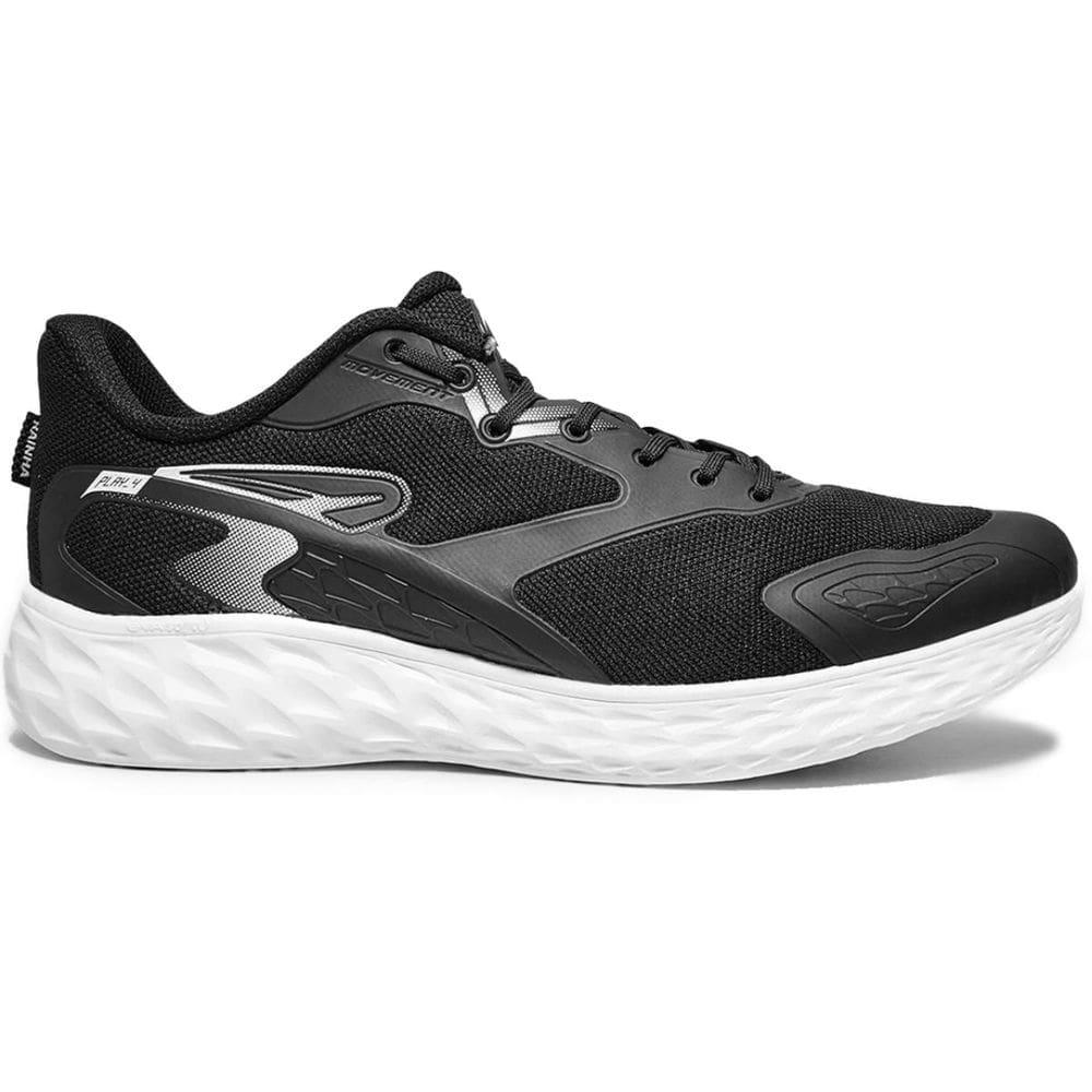 Tênis Rainha Play IV Masculino - Preto e Branco
