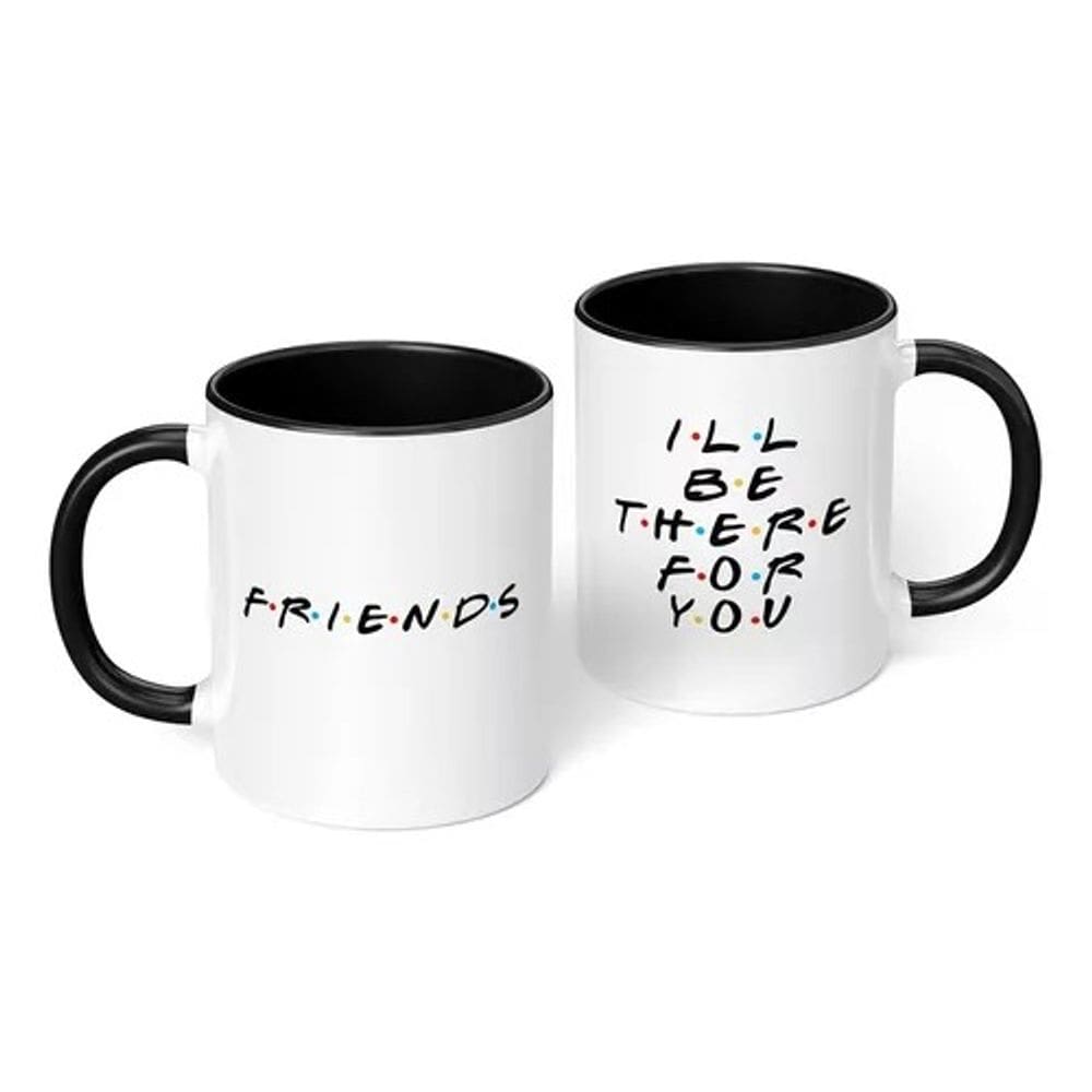 Caneca Porcelana Seriado Friends Amigos Caixa Presente