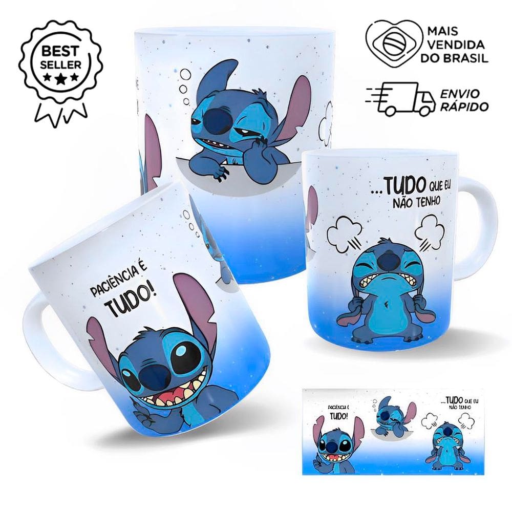 Caneca Personalizada do Stitch