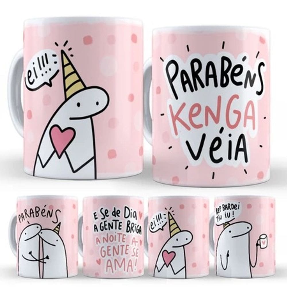 Caneca Amiga Personalizada Amigas Engraçada Para Sempre Aniversário Flork Doida Vaca Irmã Amizade Porcelana 325ml