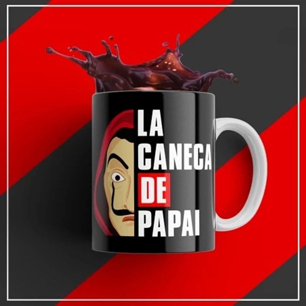 Caneca personalizada dia dos pais vários modelos 325ml