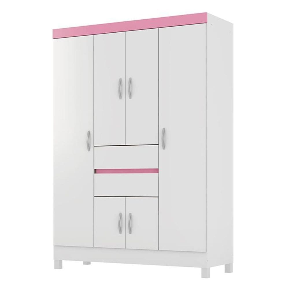 Guarda Roupa Casal Ecom II  6 Portas e 2 Gavetas - Demóbile