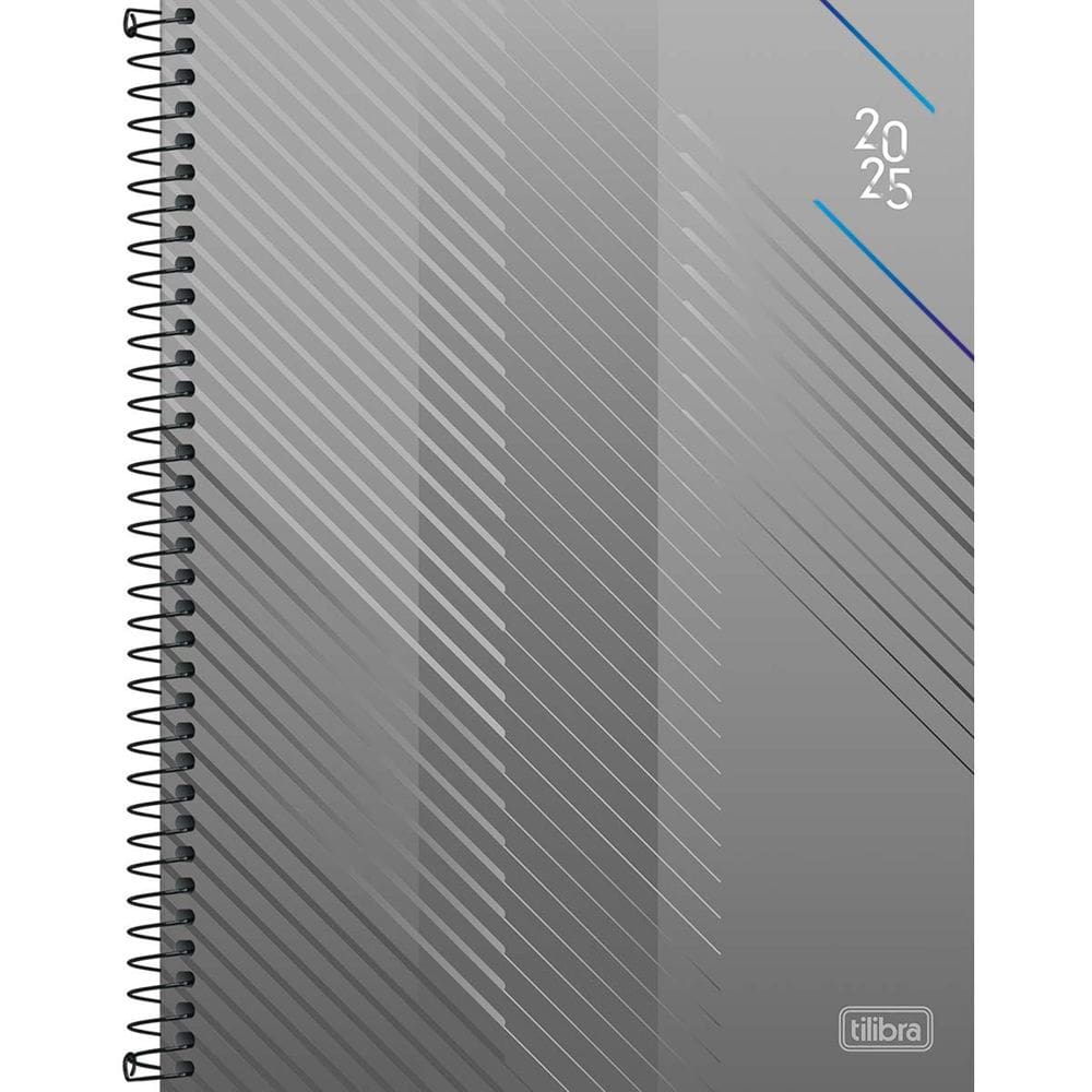 Agenda Executiva Espiral Diária 20 x 27,5 cm Spot 2025 Tilibra 6179