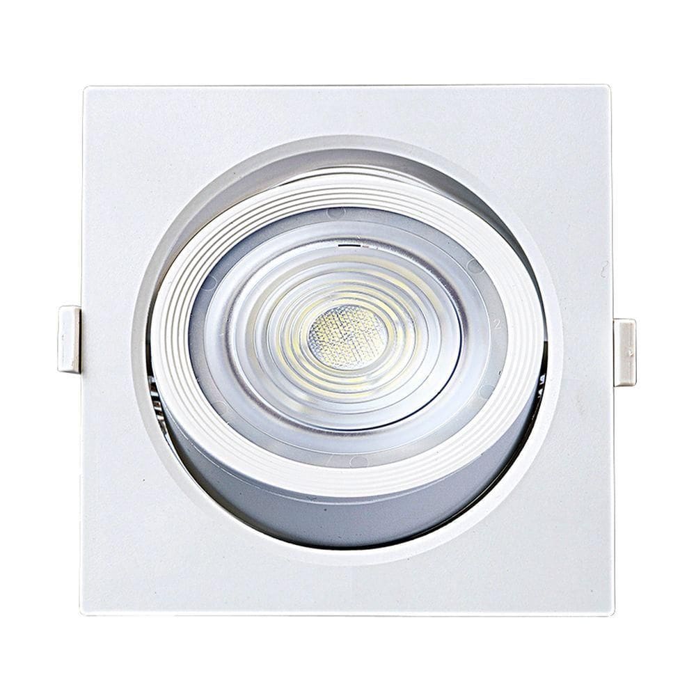 Spot De Led Embutir Alltop Par30 Quadrado 10W Bivolt Taschibra 4000K Branco Neutro