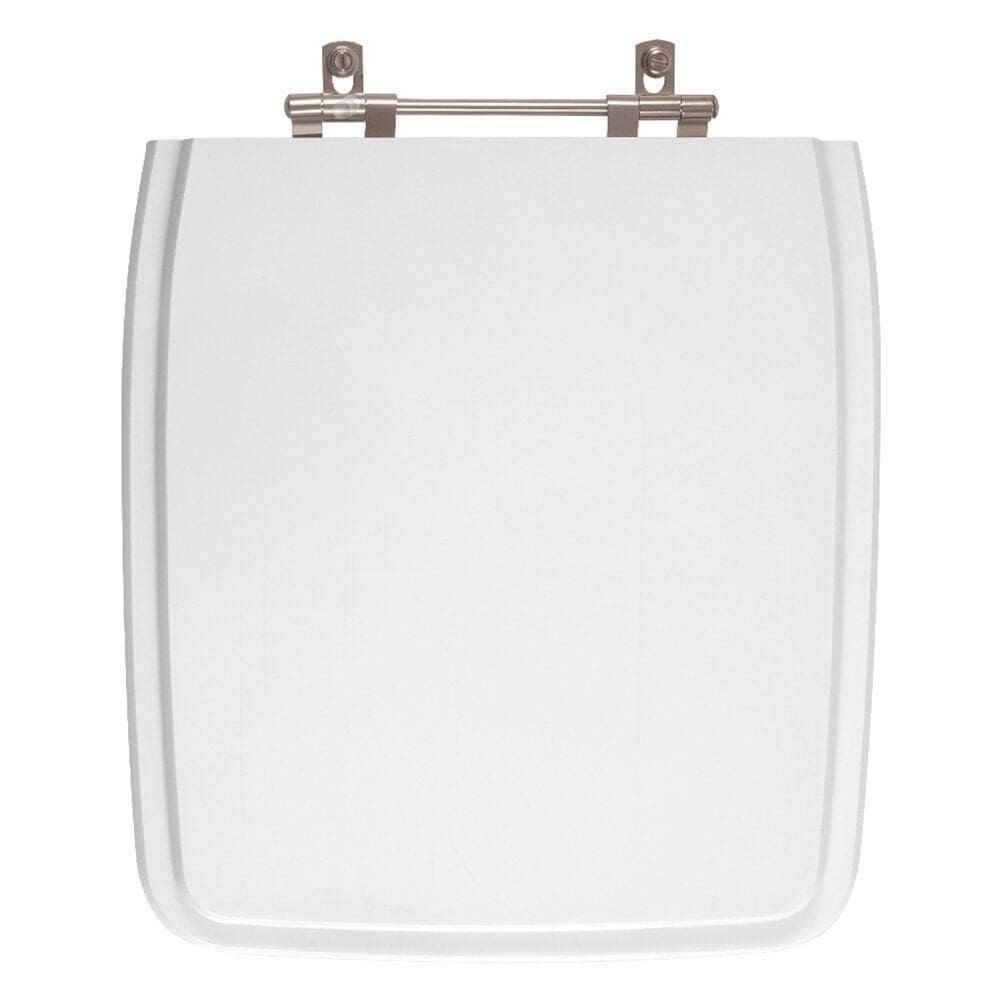 Tampa de Vaso em Mdf Vila Rica Branco para Bacia Icasa