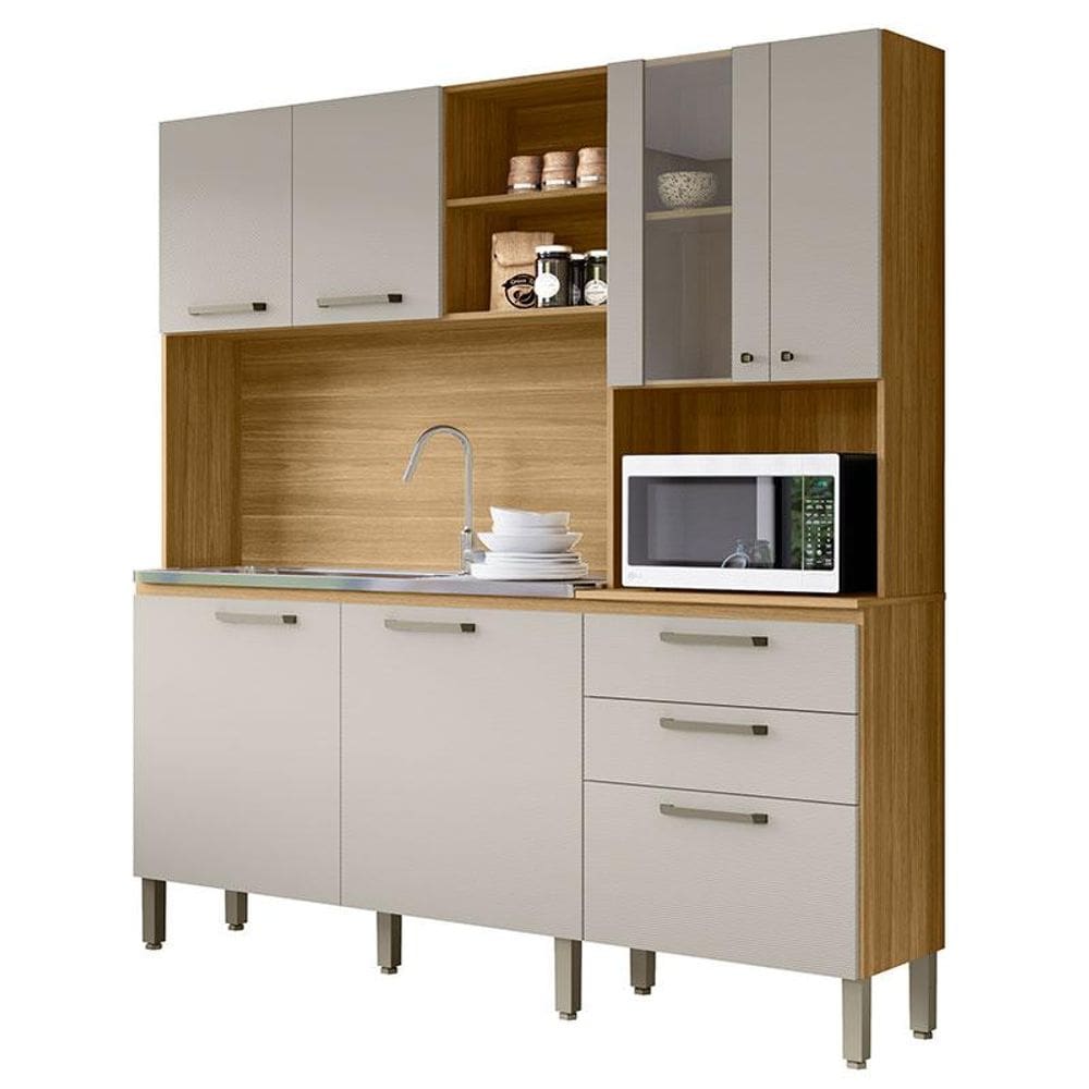 Kit Cozinha Mega Freijó Soft - Kits Paraná