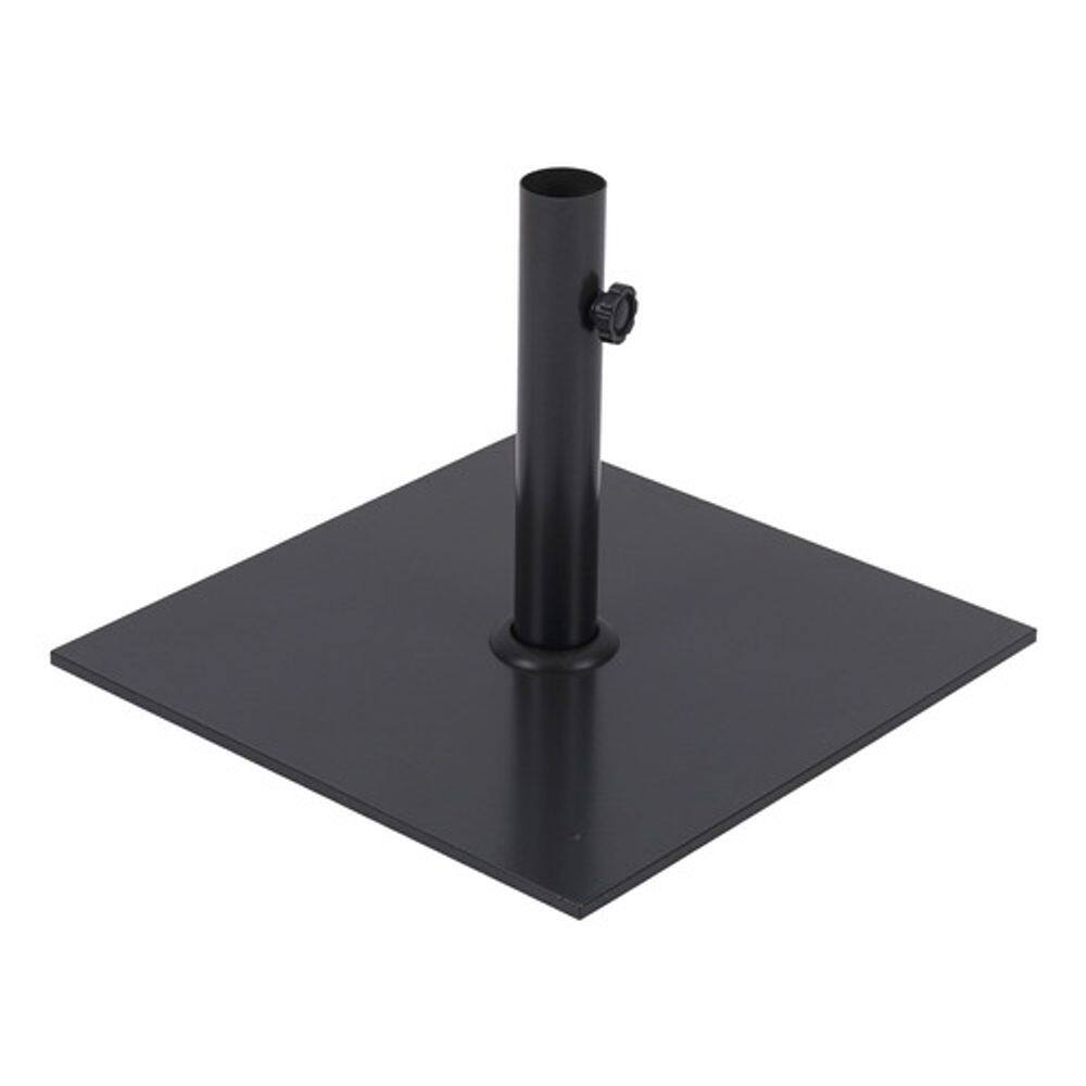 Suporte Base Guarda Sol Ombrelone 46x46cm Quadrada Aço 16kg