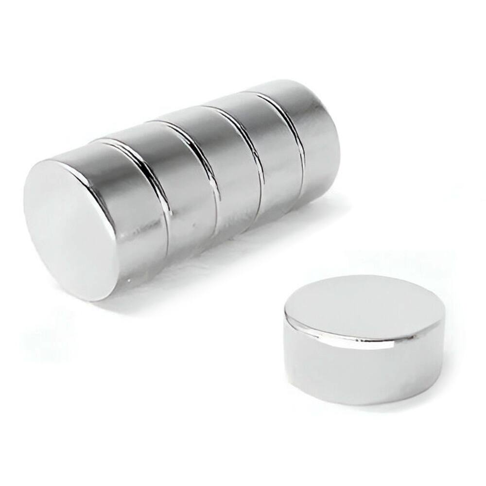 20Un. Super Imã De Neodímio Disco 10x5 - 10mm X 5mm - N35