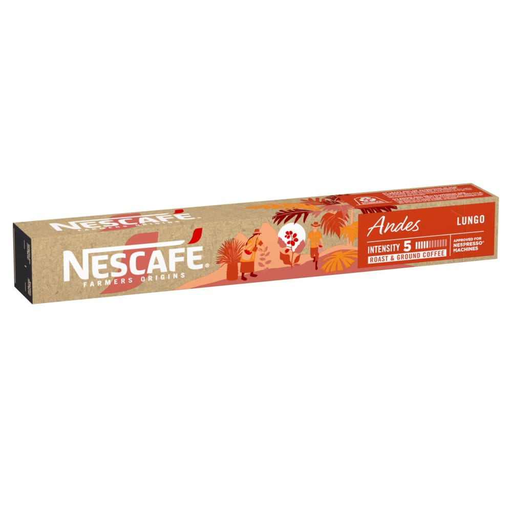 Cápsulas de Nescafé Farmers Andes - 10 cápsulas