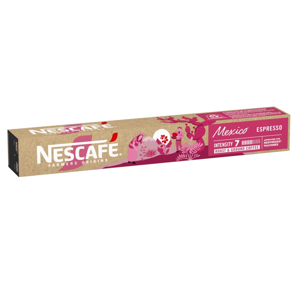 Cápsulas de Nescafé Farmers Mexico - 10 cápsulas