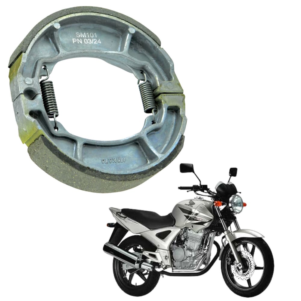 Sapata Freio Nakata Honda CBX 250 Twister 2001 a 2008