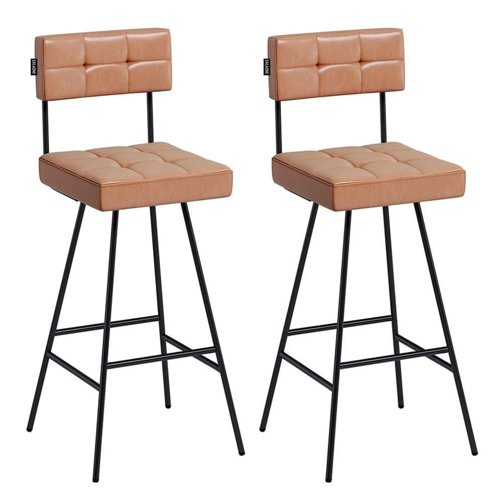 Kit 2 Banquetas Madri 93cm Couríssimo - Salaone