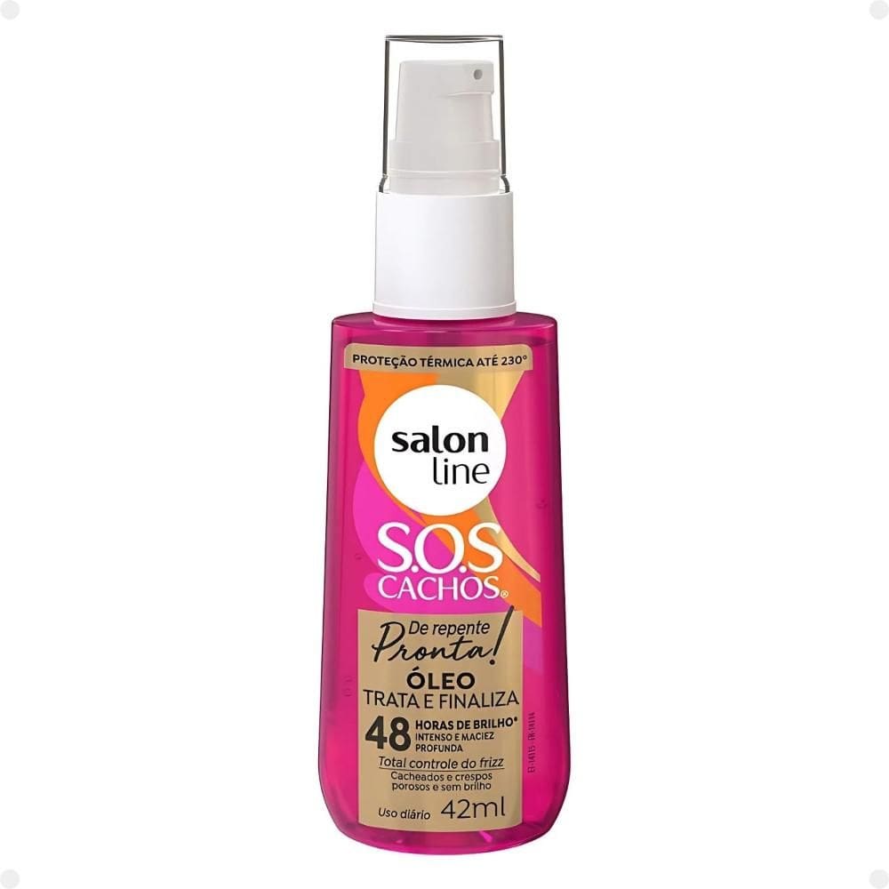 Óleo Reparador Salon Line Sos Cachos De Repente Pronta! 42ml