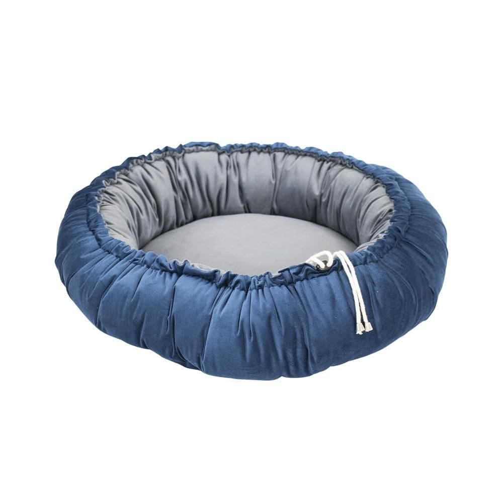 Cama Pet Smart Cinza/Azul 50x50x20cm