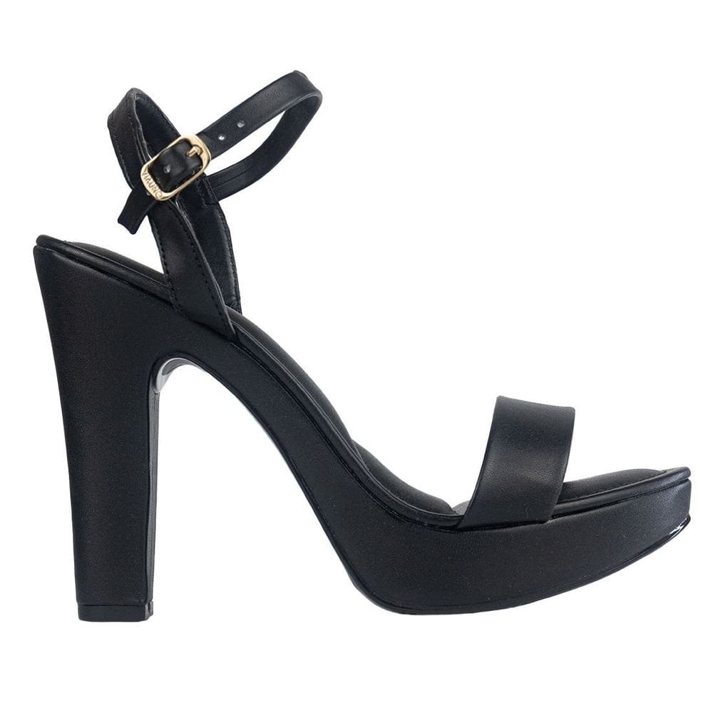 Sandália Via Uno com Salto Alto