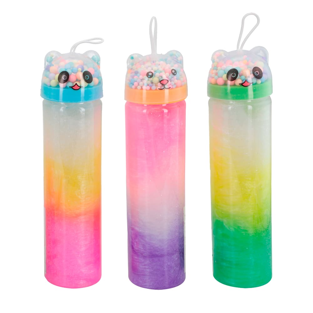 Slime lama urso panda colorido