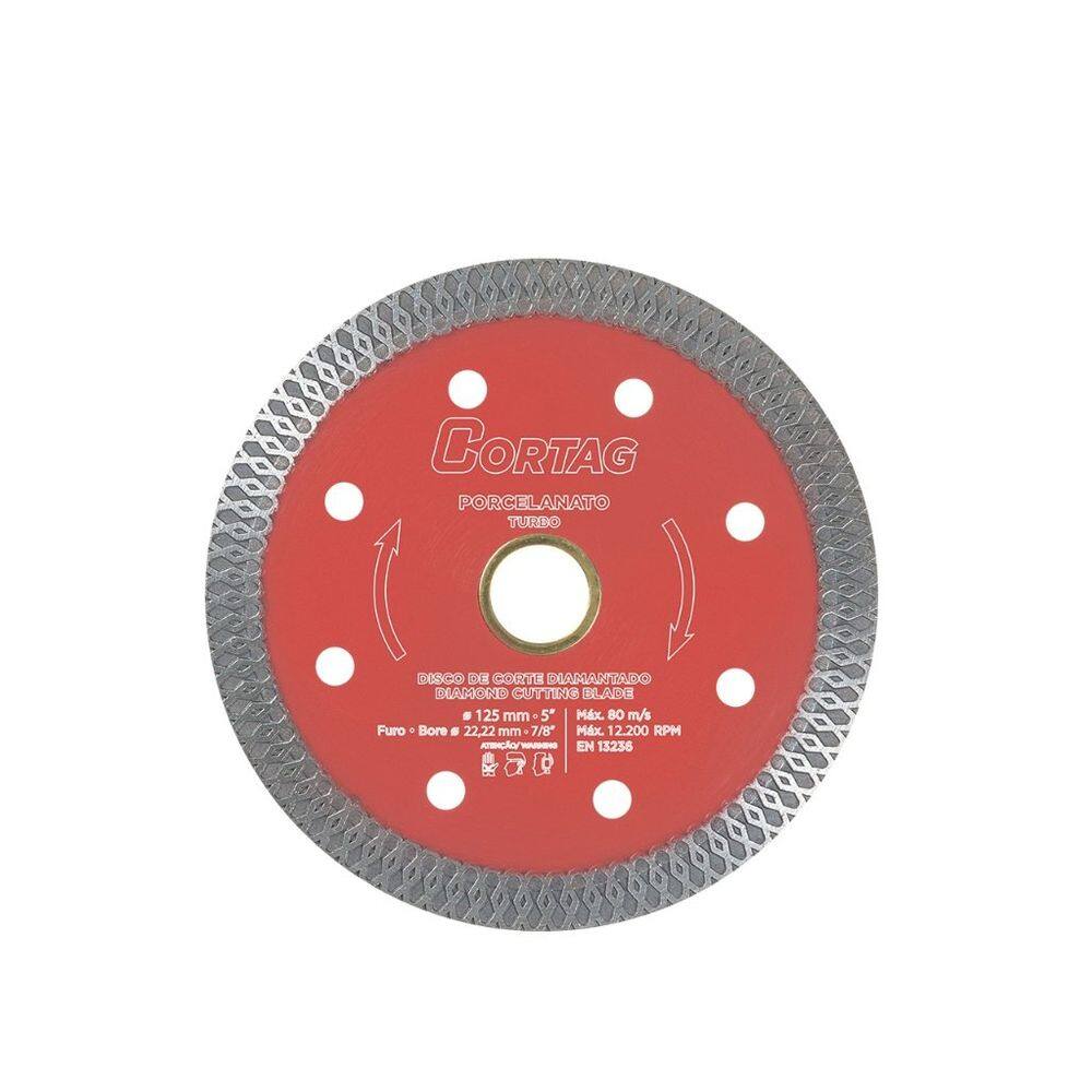 Disco Diamantado Best Quality Porcelanto Turbo 9\" - Cortag
