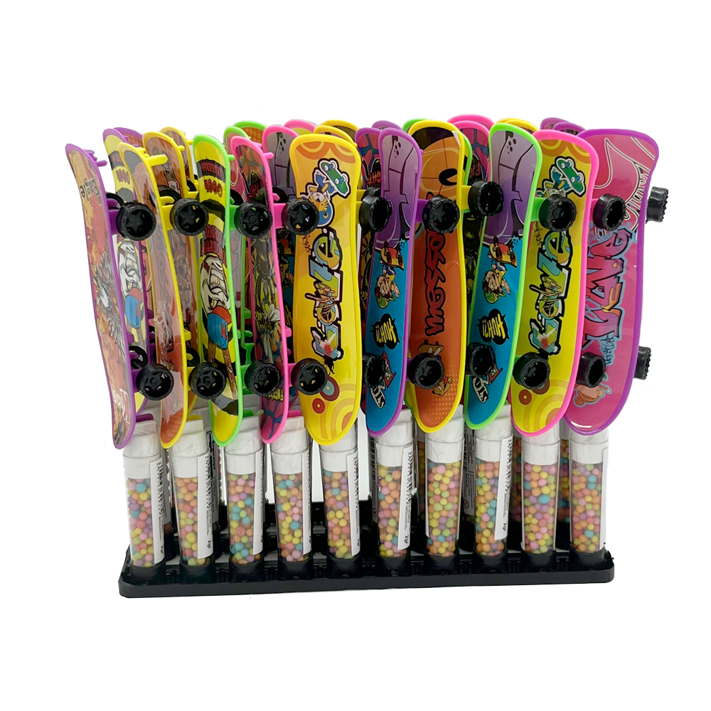 Skate Pop: Skate com Balinhas Tutti Frutti - 30 Unidades