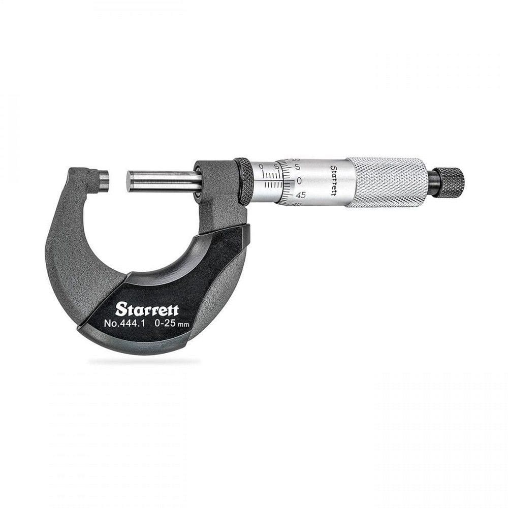 Micrometro Externo 0-25X0,01Mm Starrett 444.1Mxrl-25