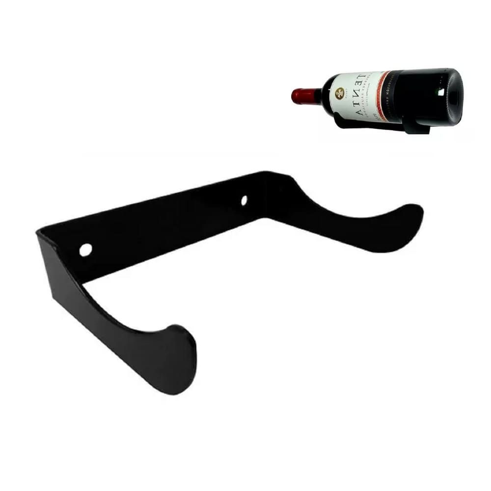 Suporte Garrafa de Vinho de Parede Adega Vertical 15un