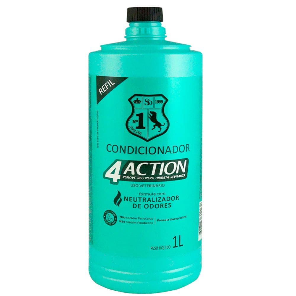 Condicionador Neutralizador de Odores para Cães 1L Sanol Dog 4Action
