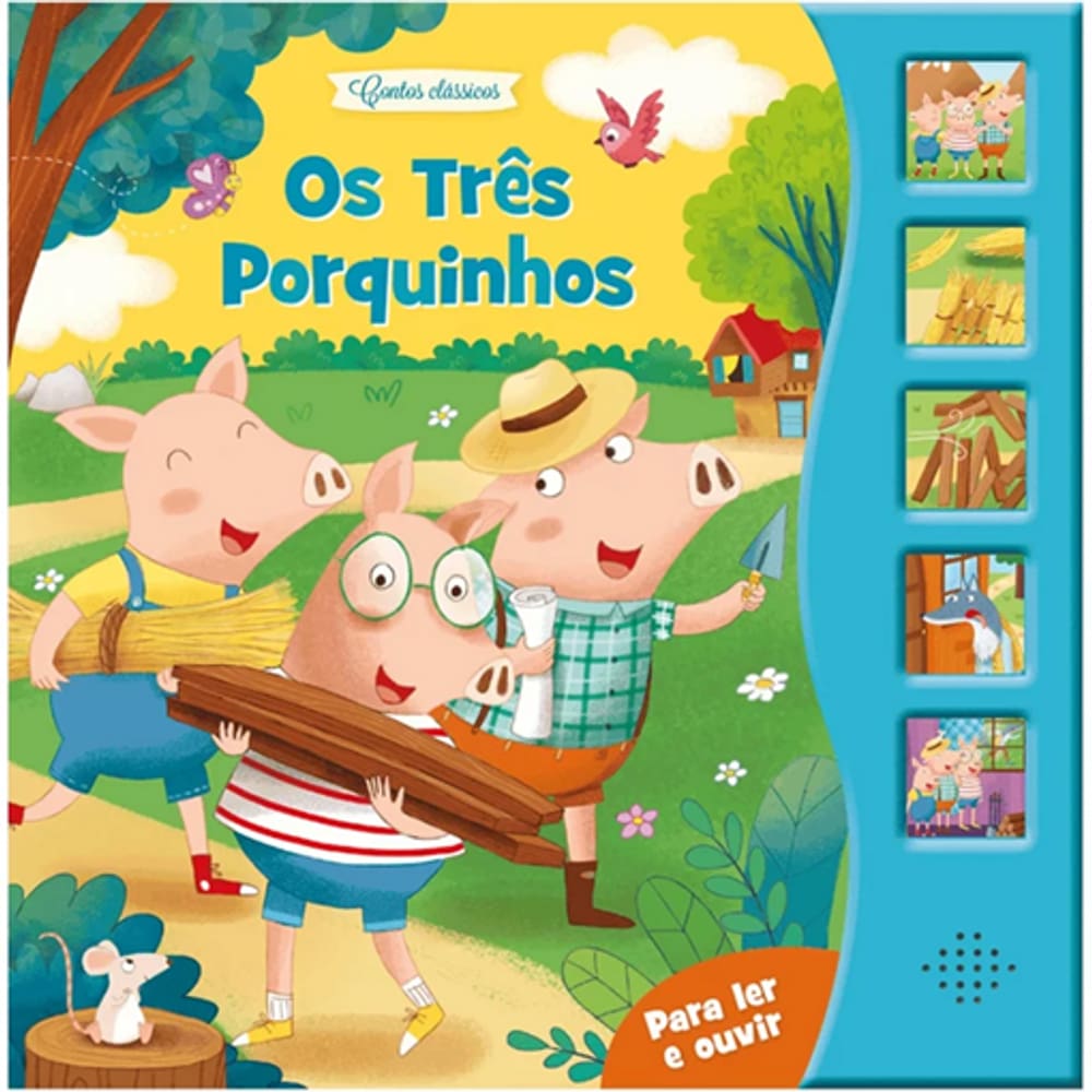 Livro Sonoro - Os Três Porquinhos