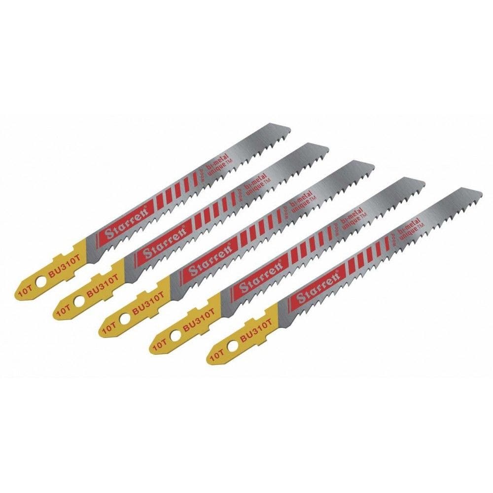 Serra Tico-tico Madeira 5pçs BU310T 10 Dentes Starret