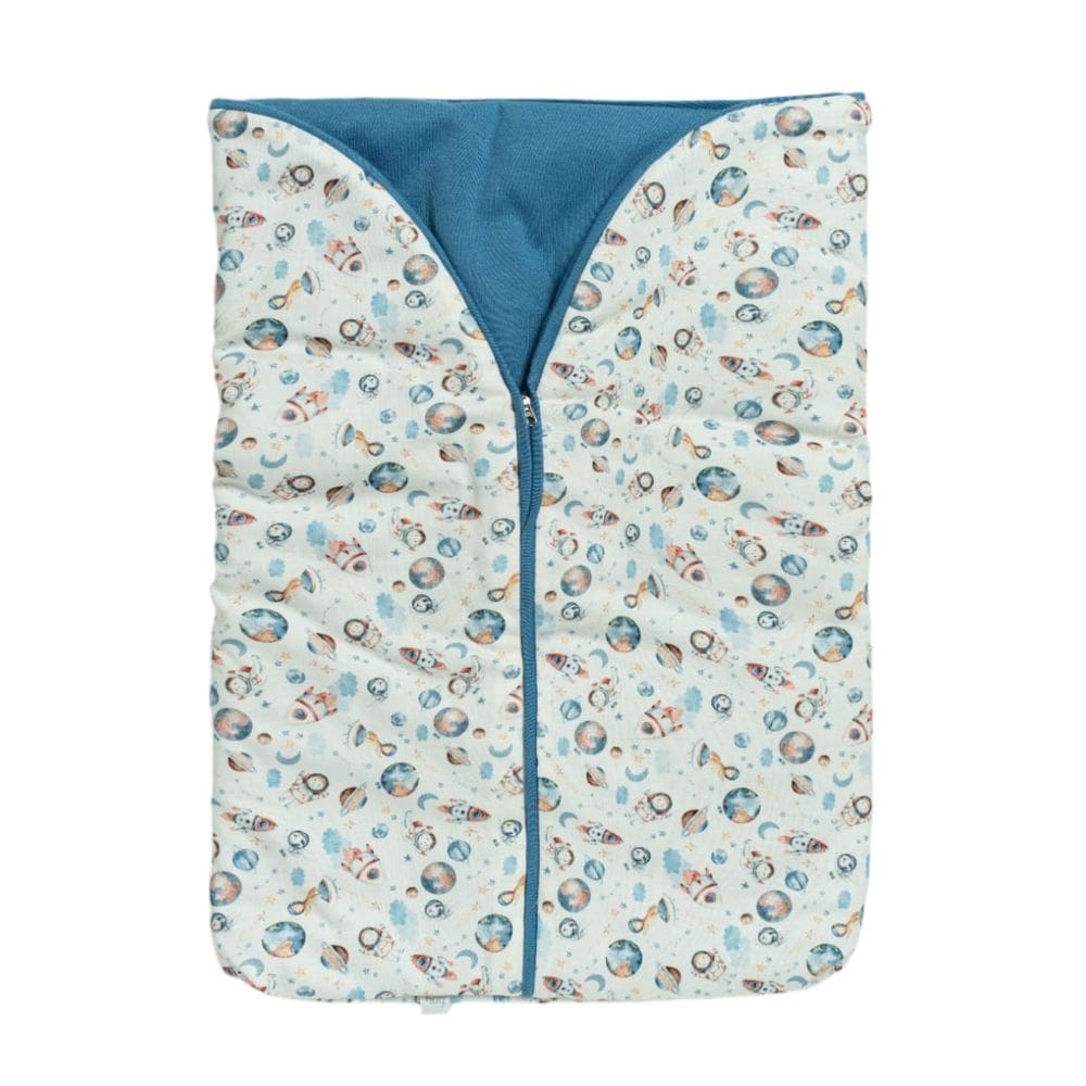 Porta Bebê / Saco de Dormir para Bebê Espacial Azul - Hug