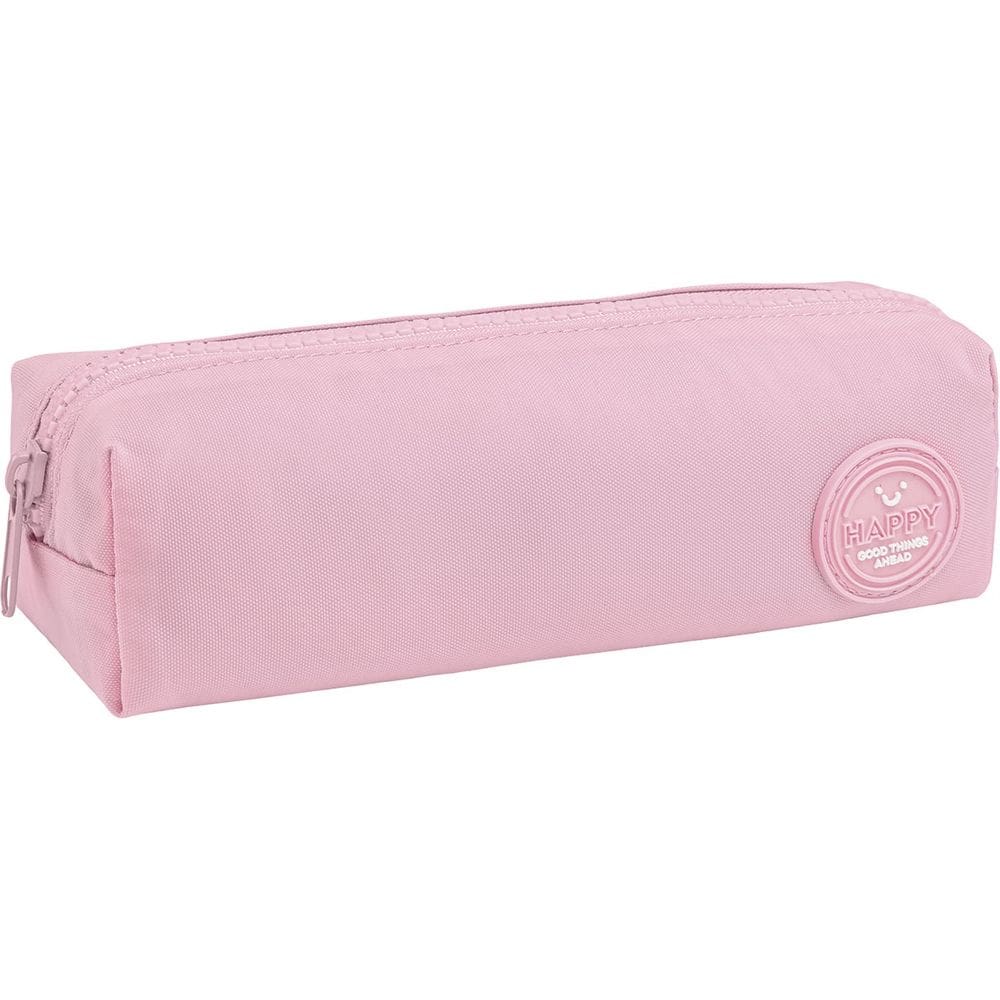 Estojo Médio Happy Tilibra - Rosa
