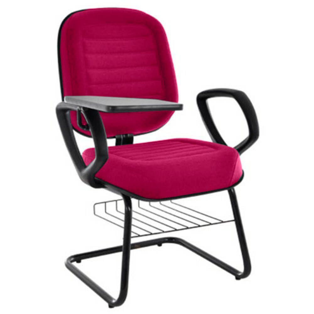Cadeira Universitária com prancheta Linha Blenda Rosa