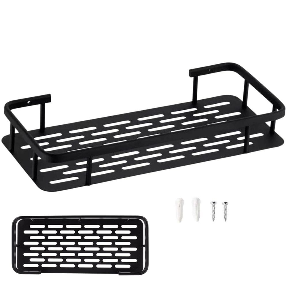 Suporte Porta Shampoo Banheiro Box Prateleira Sabonete Utensilios Lavanderia Casa Cozinha Multiuso Parede Organizaçao Resistente