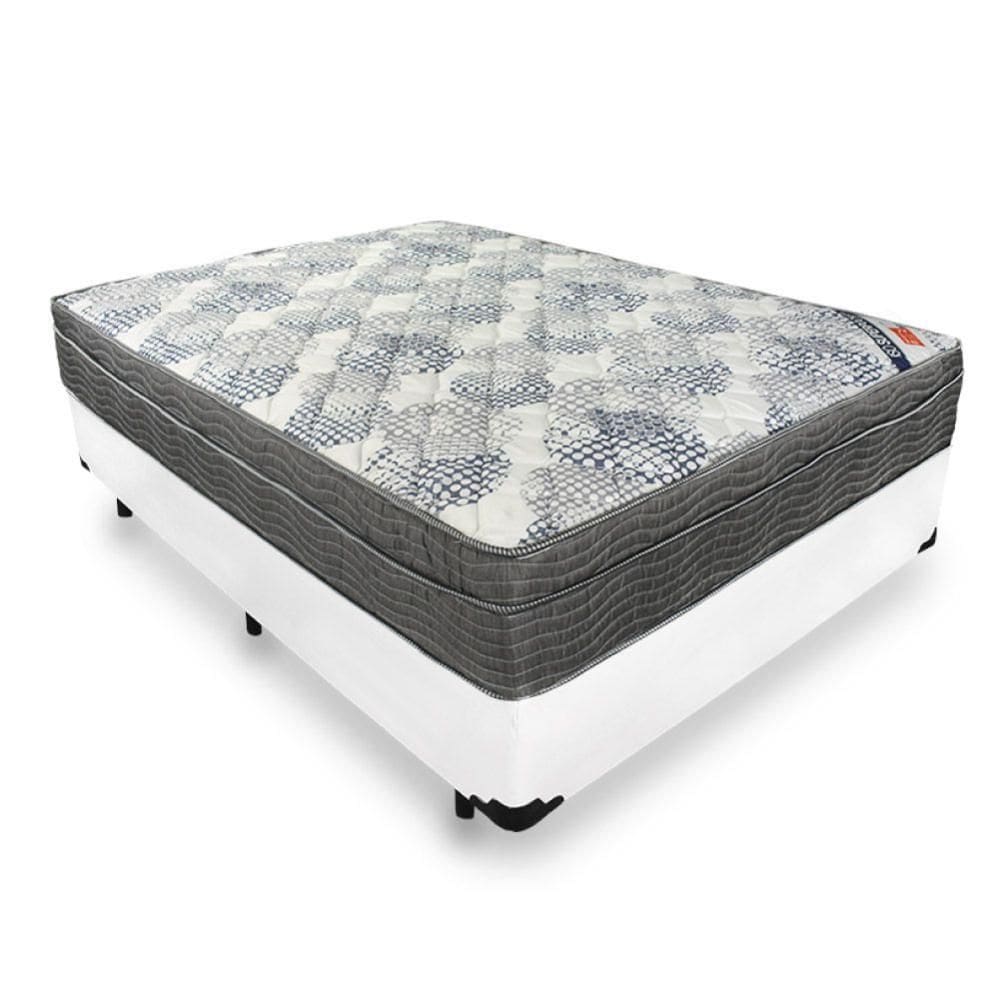 Cama Box Viúva + Colchão De Molas Ensacadas - Ortobom - ISO 128x188x60cm