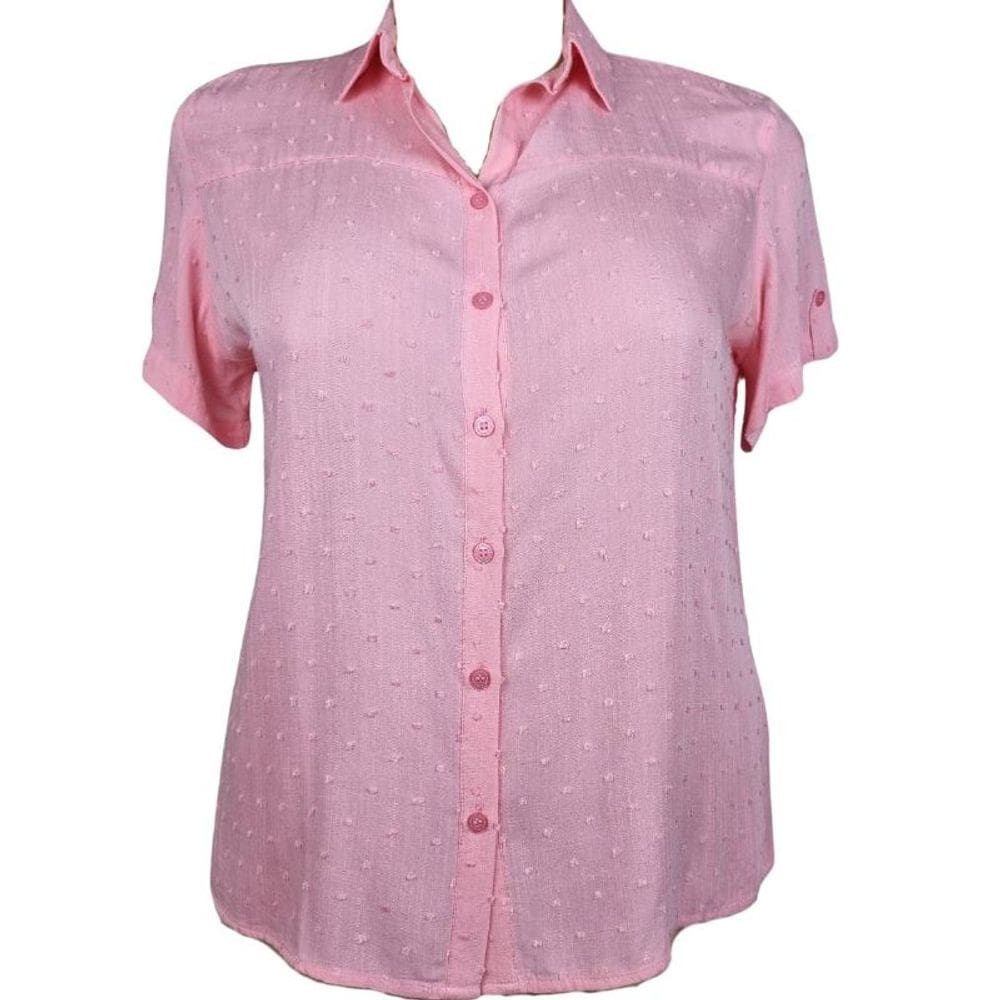 Camisete Feminino Pipoquinha Rosa Doce Brisa Plus Size