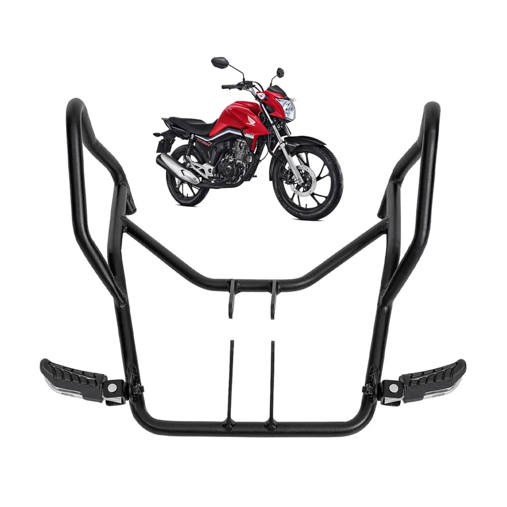Protetor de Carenagem C/ Pedaleira Cg Titan 160 2019+ (Braz)
