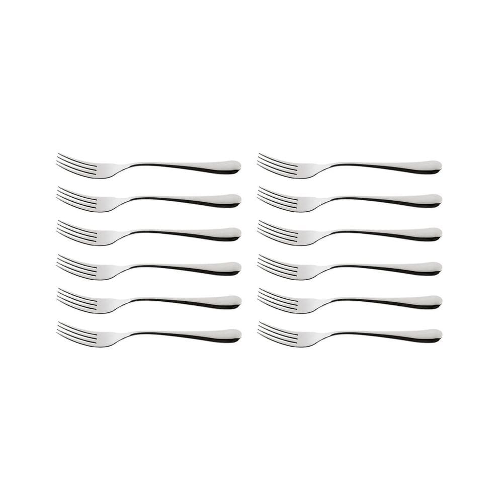 Jogo De Garfo De Mesa Bistrô Inox Brinox Kit 12 Peças