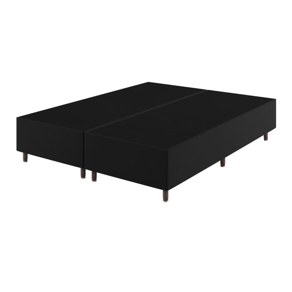 Base Box Queen Size Class (38x158x198cm) Preto - Casa Giulia