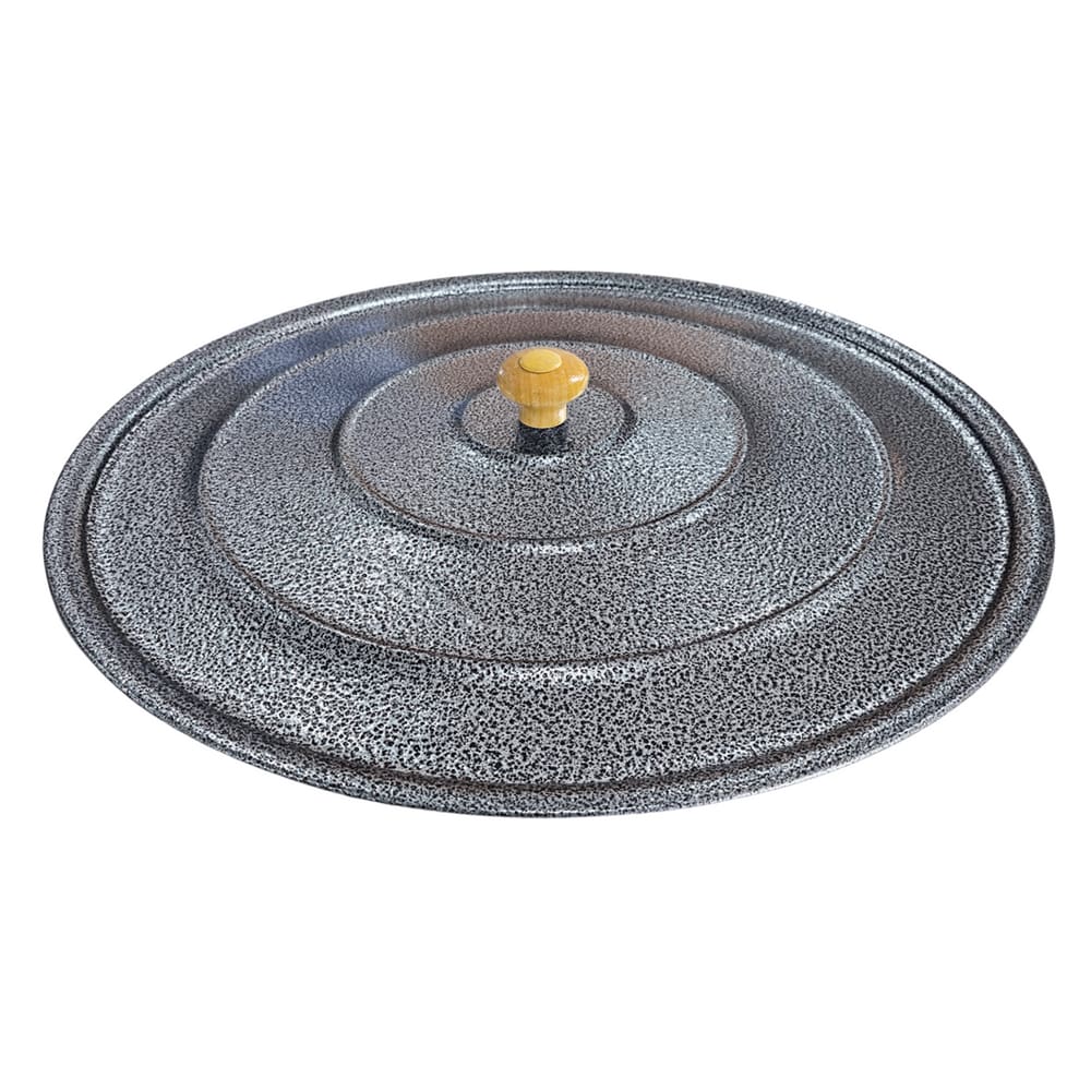 Tampa Redonda de Alumínio Craqueado de 50 Cm Para Chapa Disco de Arado Mk