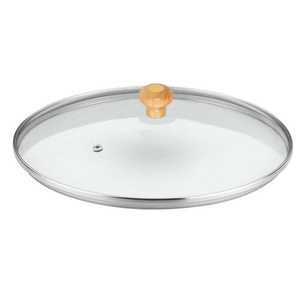 Tampa Redonda de Vidro Temperado de 41 Cm Para Chapa Disco de Arado Mk