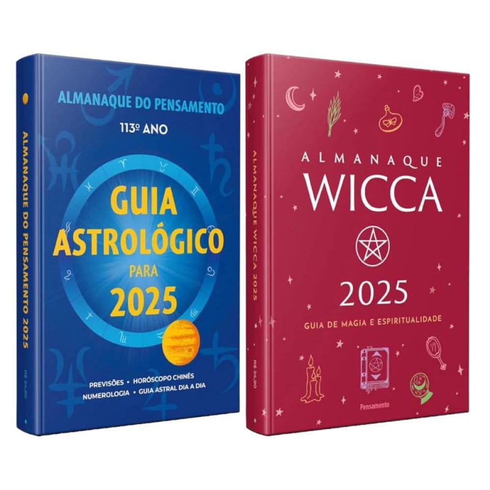 Almanaque do Pensamento + Almanaque Wicca 2025