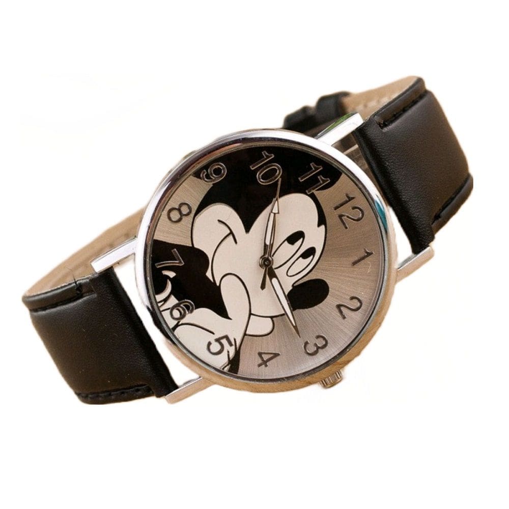 Relógio De Pulso Analógico Regulável Com Personagem Mickey