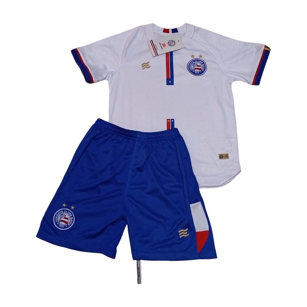 Kit Bahia Infantil I Home Esquadrão 2024/2025 (Camisa+calção)