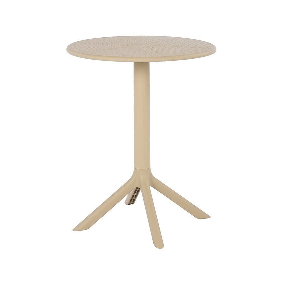 Mesa para Jardim Drops 60 Cm X 75 Cm  Cinza