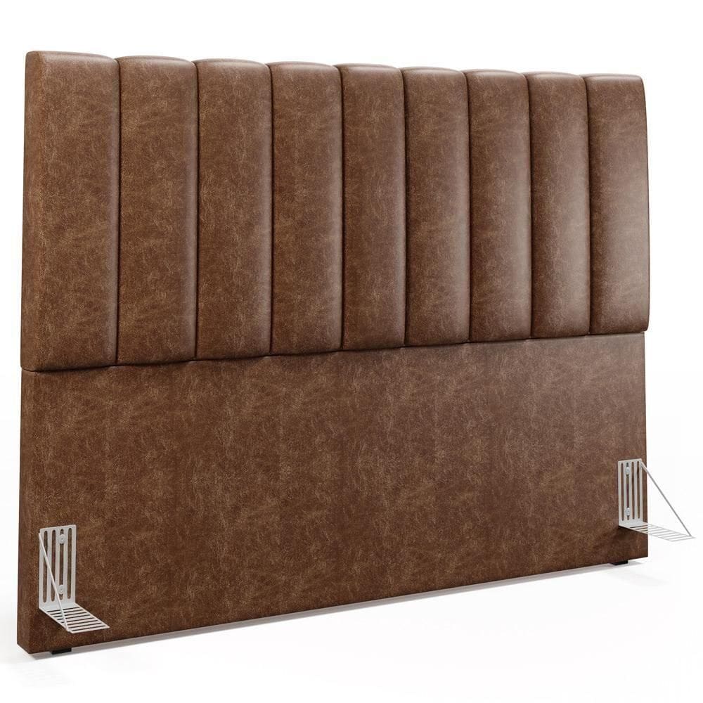 Cabeceira Cama Box Casal Queen 160 Cm Couríssimo Marrom