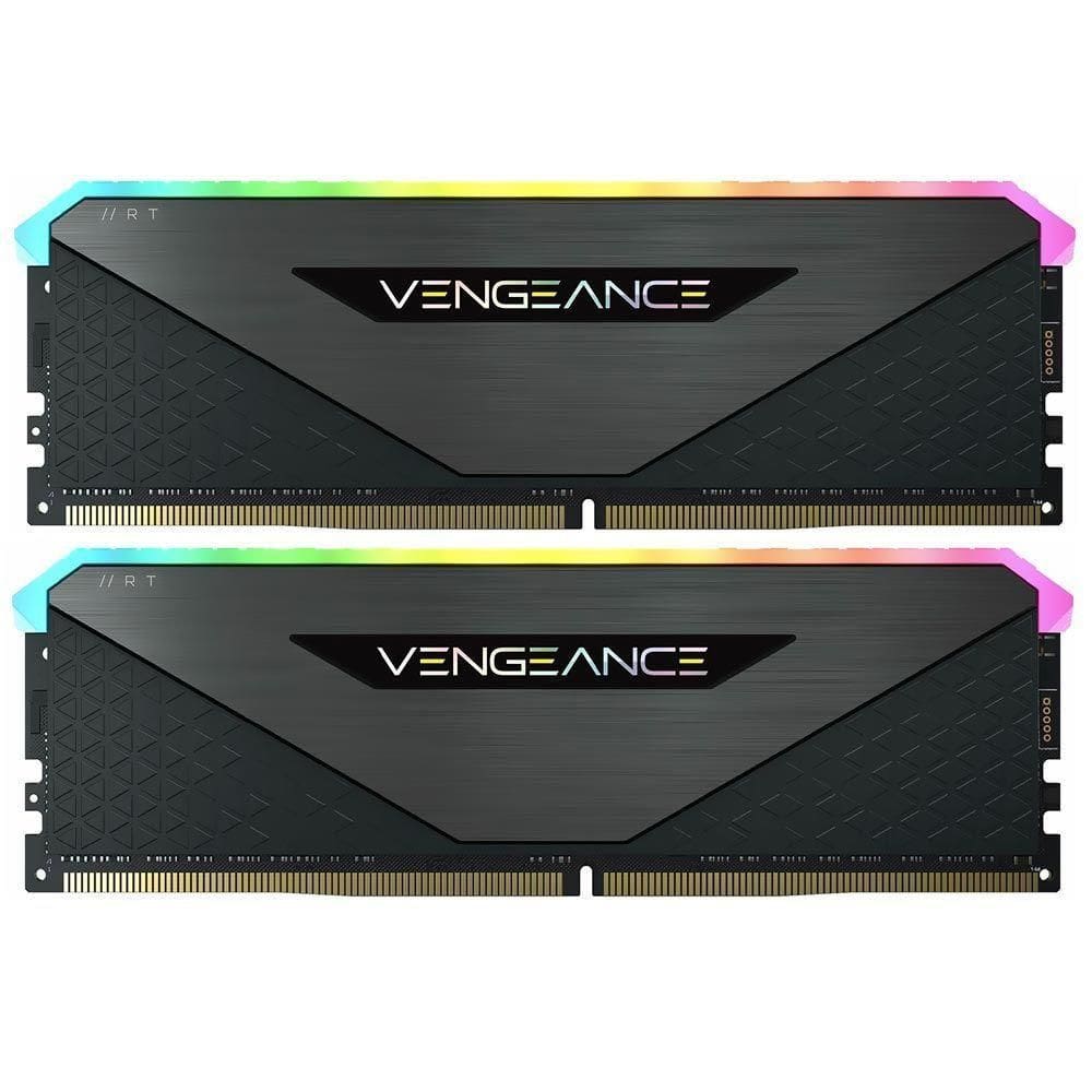 新品 未開封 VENGEANCE RGB RT DDR4 3200MHz16GB Memória Ram Corsair Vengeance Rgb Rt | Extra