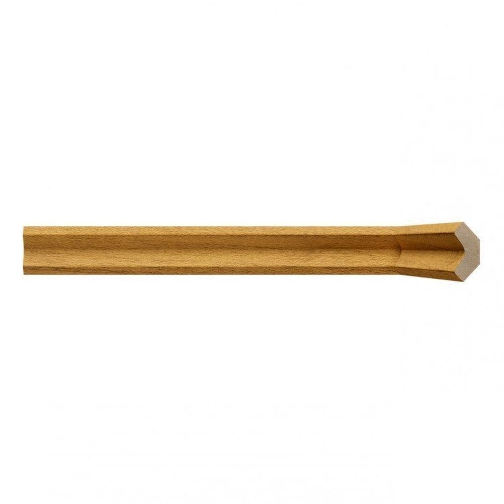 Kit com 15 Barras Arremate Mdf 280 Moldufama 12mmx2,8cm Metro Linear 36m Turim